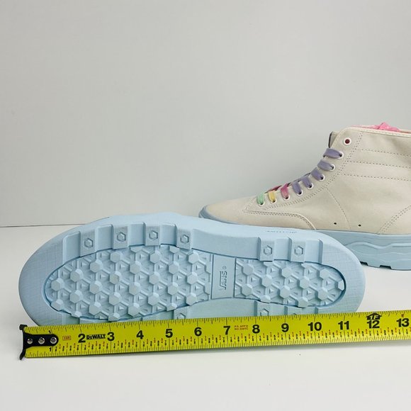 NEW Vans Sentry Wc Pastel Pop High Top Suede Sneakers Size 13/11.5 - Picture 10 of 13